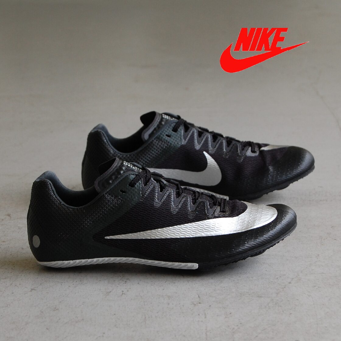 NIKE Zoom Rival Sprint Black/Metallic Silver ナイキ ズーム 