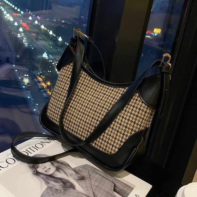 オータムウィンタースタイルショルダーバッグ 秋物 冬物 メッセンジャーバッグ 手作りハンドバック25297689106