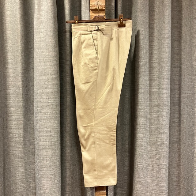 IGARASHI TROUSERS COTTON TWILL TROUSERS《48》