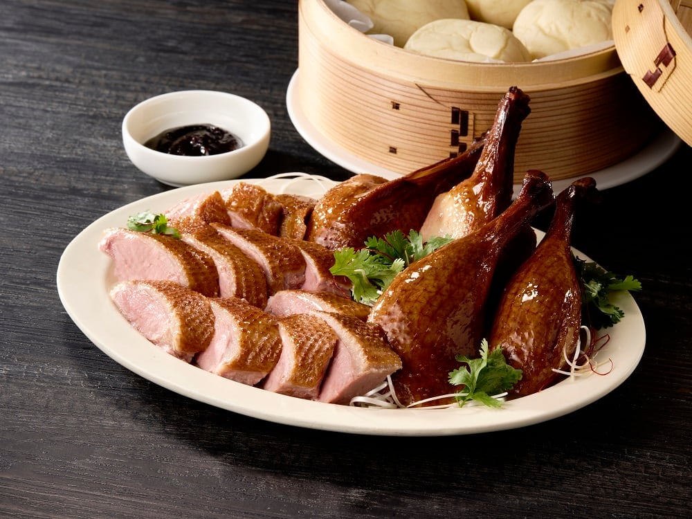 中国　三彩　鴨型水注　合わせ木箱付　送料込み0327 スモークダック 四川料理 パーティー 宴会 鴨 燻製 クリスマス 藤屋