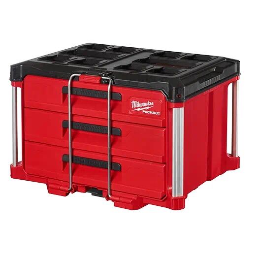 PACKOUT™ 3-Drawer Tool Box(48-22-8443) ミルウォーキー Milwaukee 工具 電動工具 専門店  Eagle Store