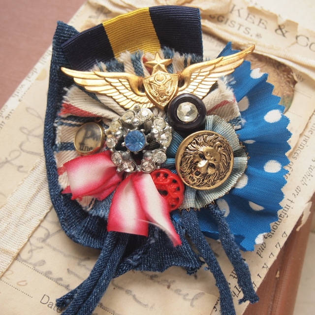 ＜3ｗay Brooch＞BR-519