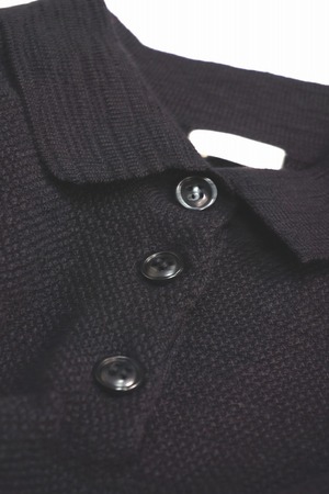 OG Slub Moss Stitch Polo S/S