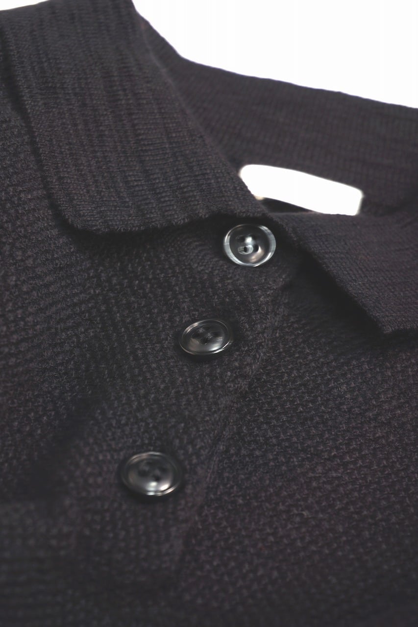 OG Slub Moss Stitch Polo S/S