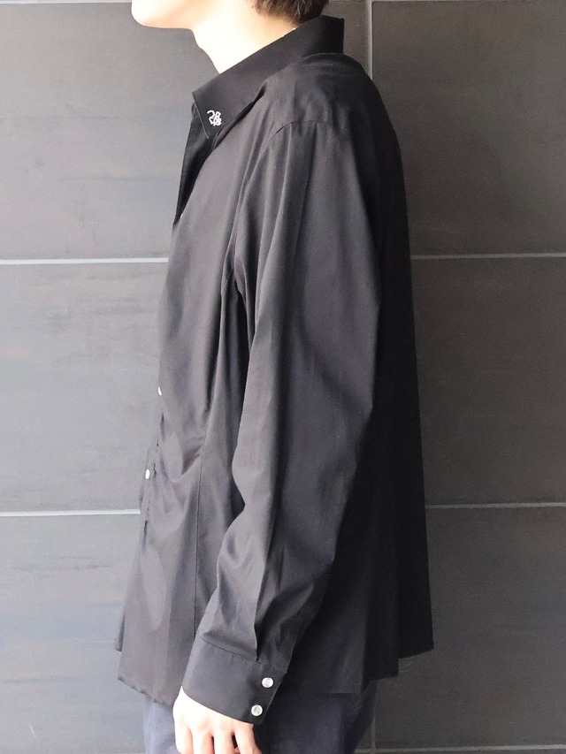 【valenza sports】gather design long sleeve shirt