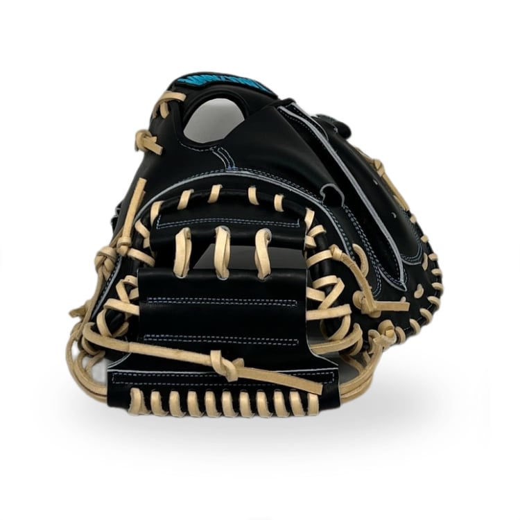 【硬式】玉澤 キャッチャーミット DELUXE TKC-HA2DX ウインドバックⅢ(本体:ネイビー 紐:キャメル)タマザワ_05