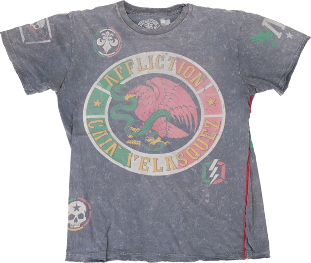 古着 AFFLICTION VELASQUEZ ESPADA パフォーマンスTシャツ