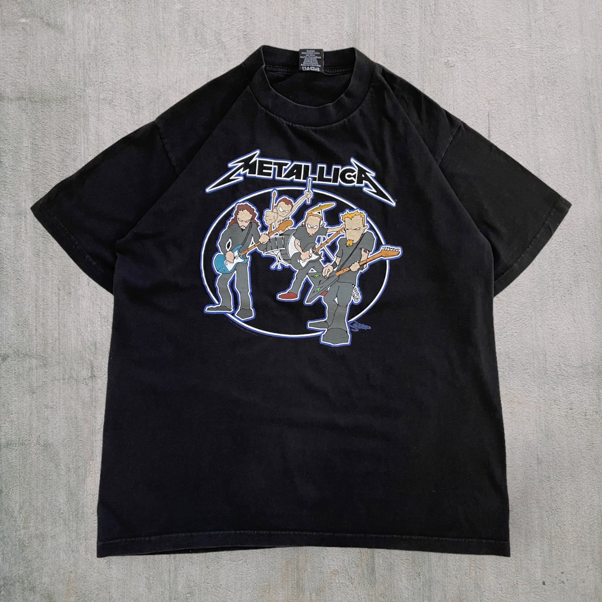 美品】metallica Tシャツ 1995 giant製 USA製 Lサイズ-