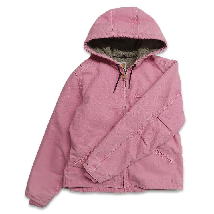 【カーハート】シエラジャケット　アクティブジャケット　レディースS ~M相当　i Amazon | Carhartt レディース シェルパ 裏地付き サンドストーン