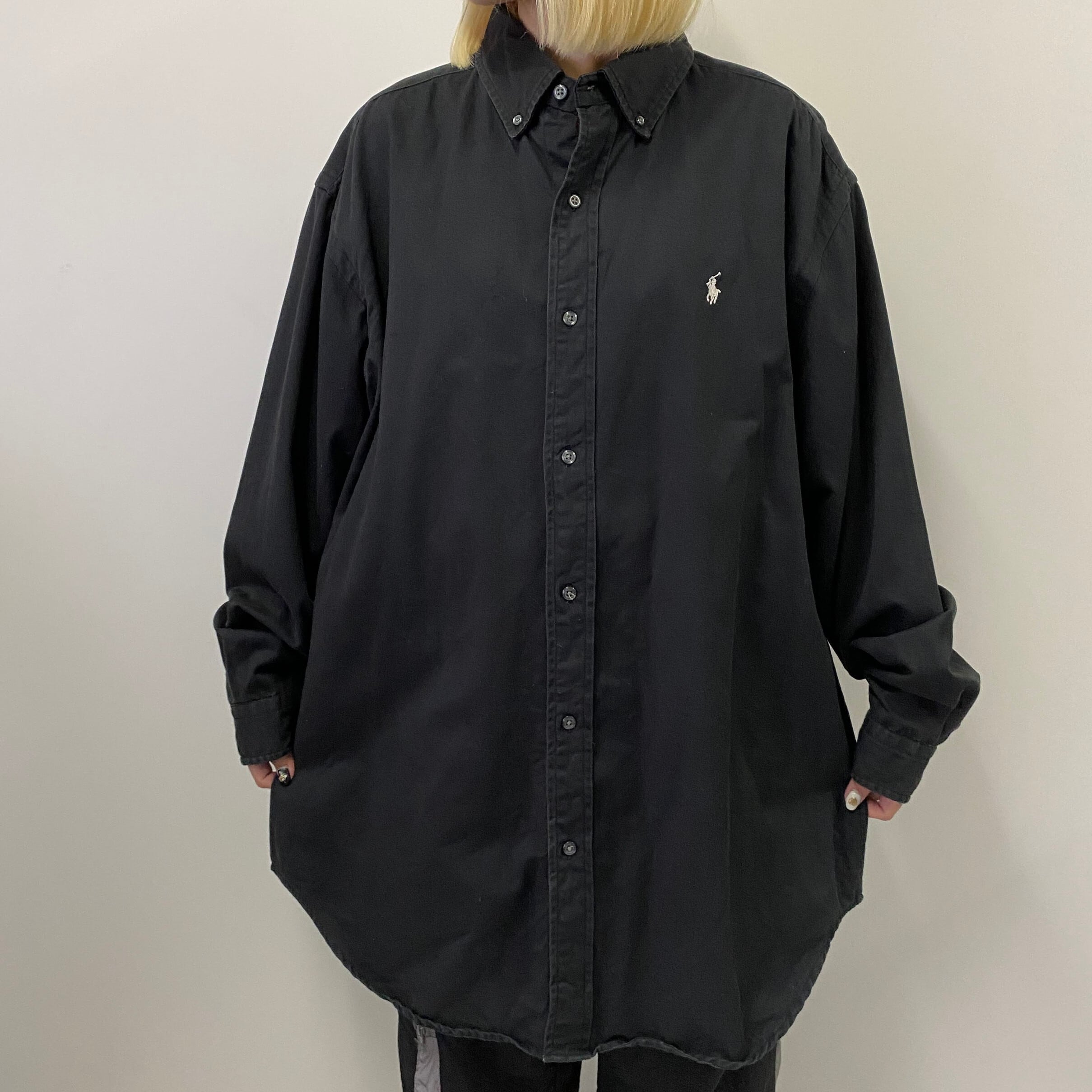 Ralph Lauren ラルフローレン 長袖シャツ メンズL ボタンダウンシャツ 