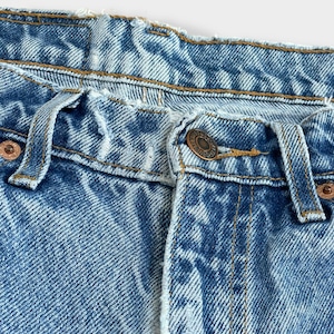 【LEVI'S】505 オレンジタブ ボタン裏977 デニム ジーンズ ジーパン リーバイス ダメージジーンズ テーパード W30 L30 US古着