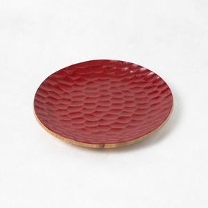 Akihiro Woodworks / Akihiro Plate Urushi Hybrid Red 210