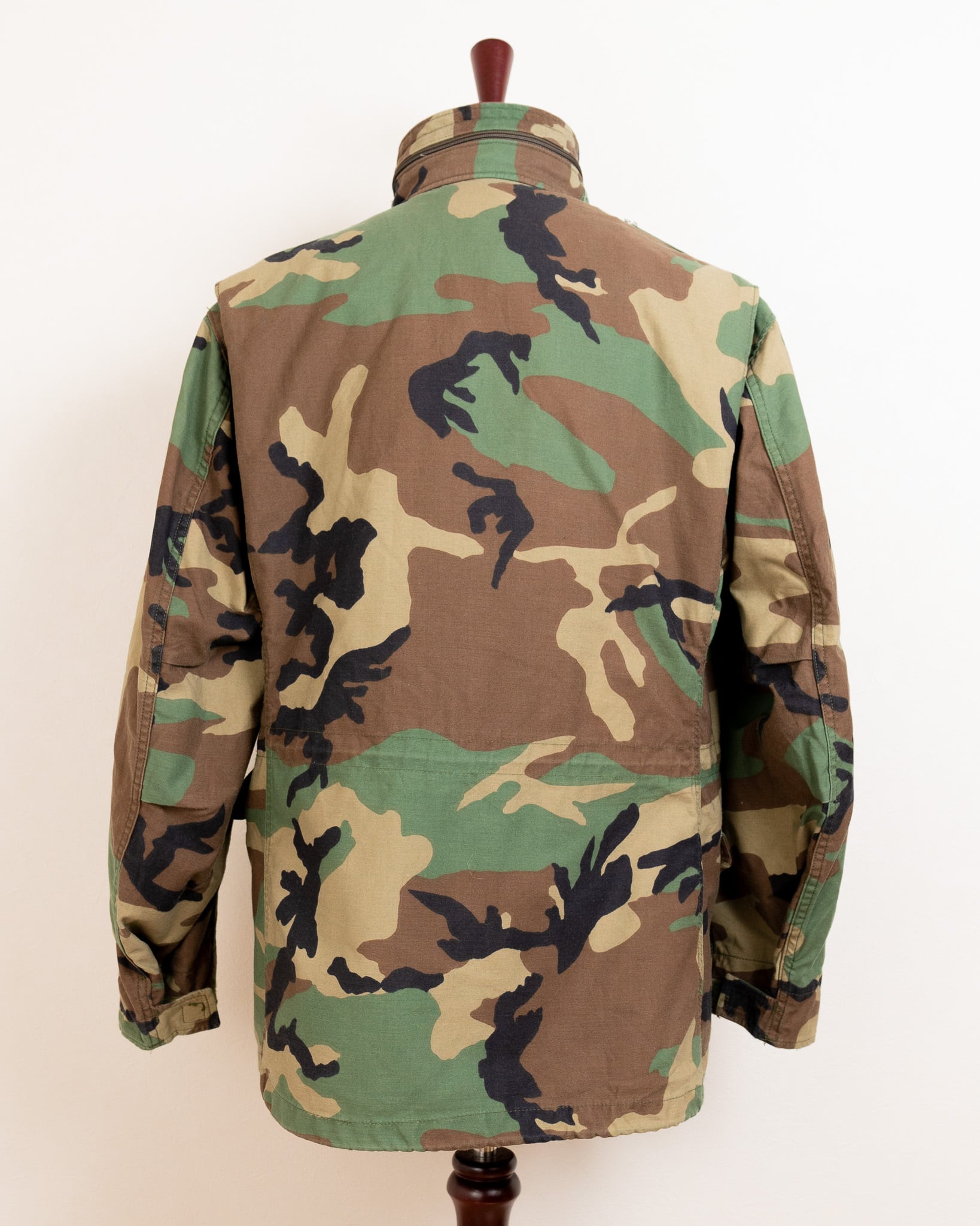 ※実物 US.ARMY M65フィールドジャケット 4th M-Rウッドランド