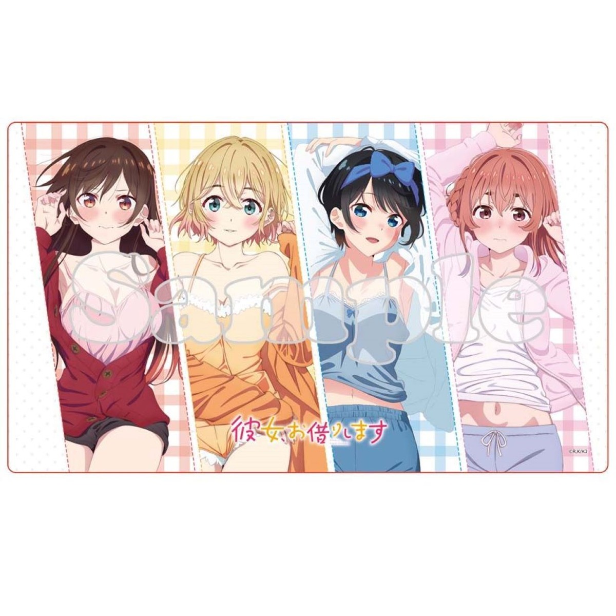 4570077759898受注生産】彼女、お借りします 第3期 描き下ろしラバー 