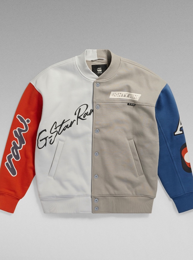 G-STAR.RAW / VARSITY BOMBER LOOSE   SWEATER / D23814-D425-G177