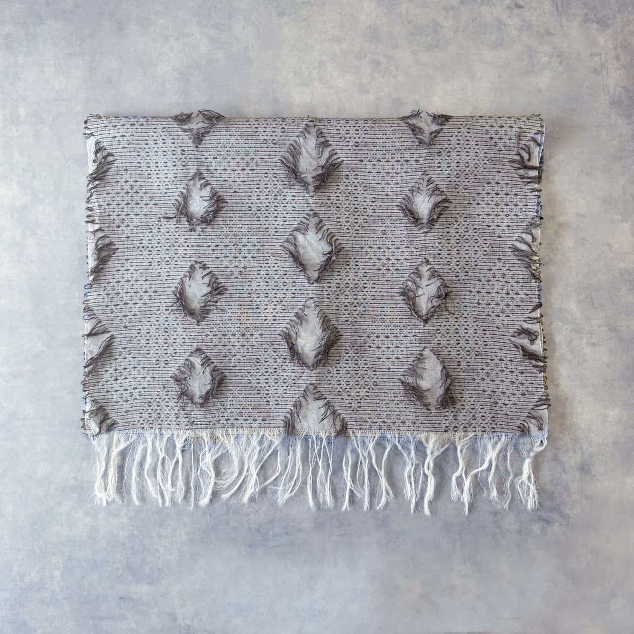 OLN scarves ライトブラウン