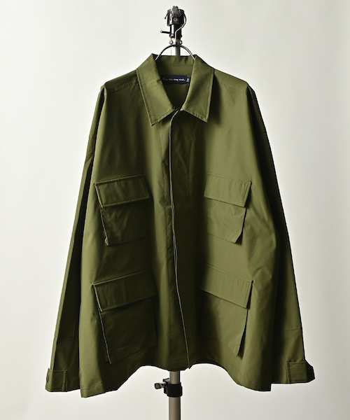 many men many mind field shirt jacket (KHA) M2313040