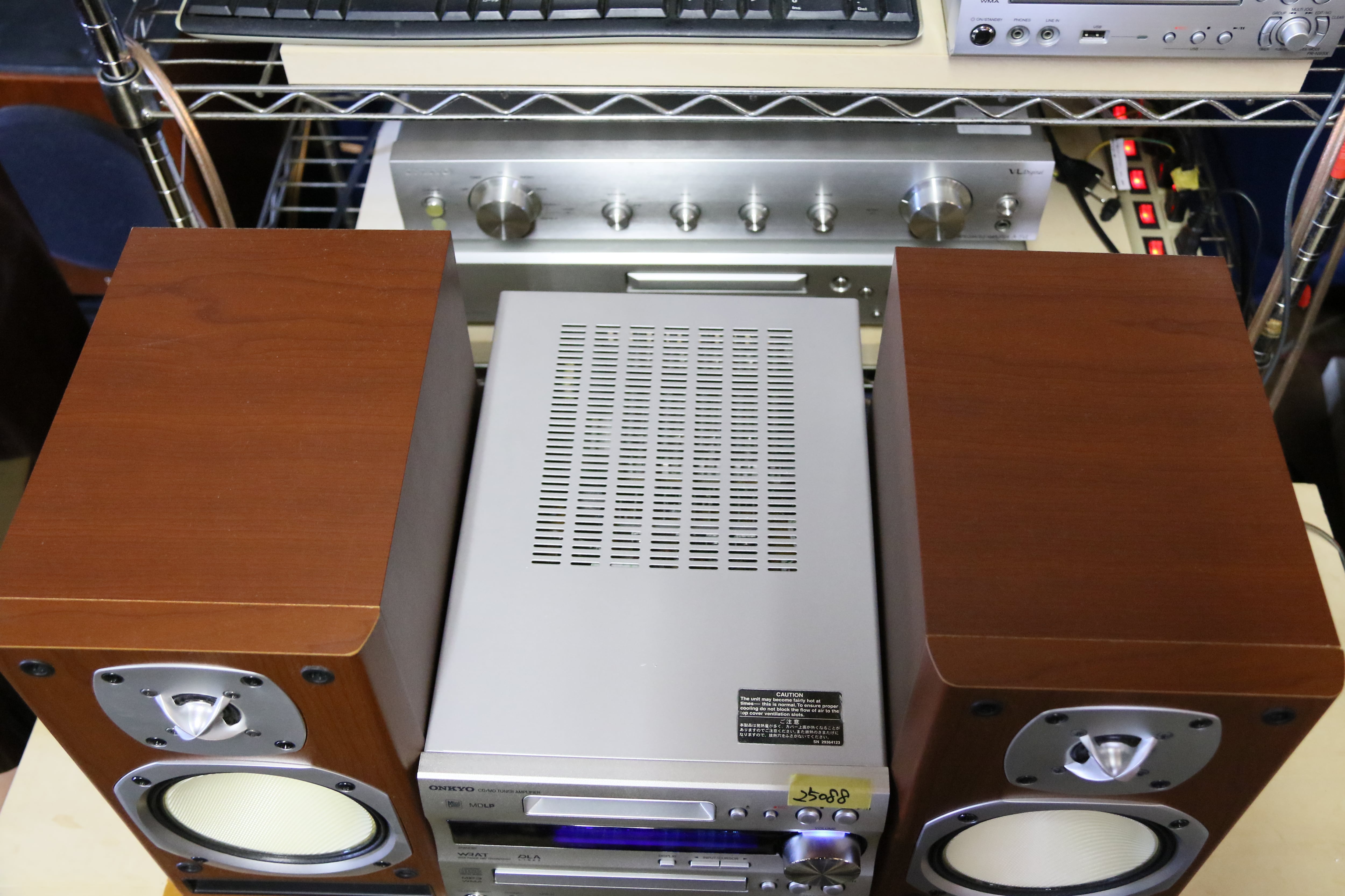 高音質で多機能！】ONKYO FR-N7FX ＆ D-N7FX MD/CD/USB/ｱﾝﾌﾟ/ﾁｭｰﾅ
