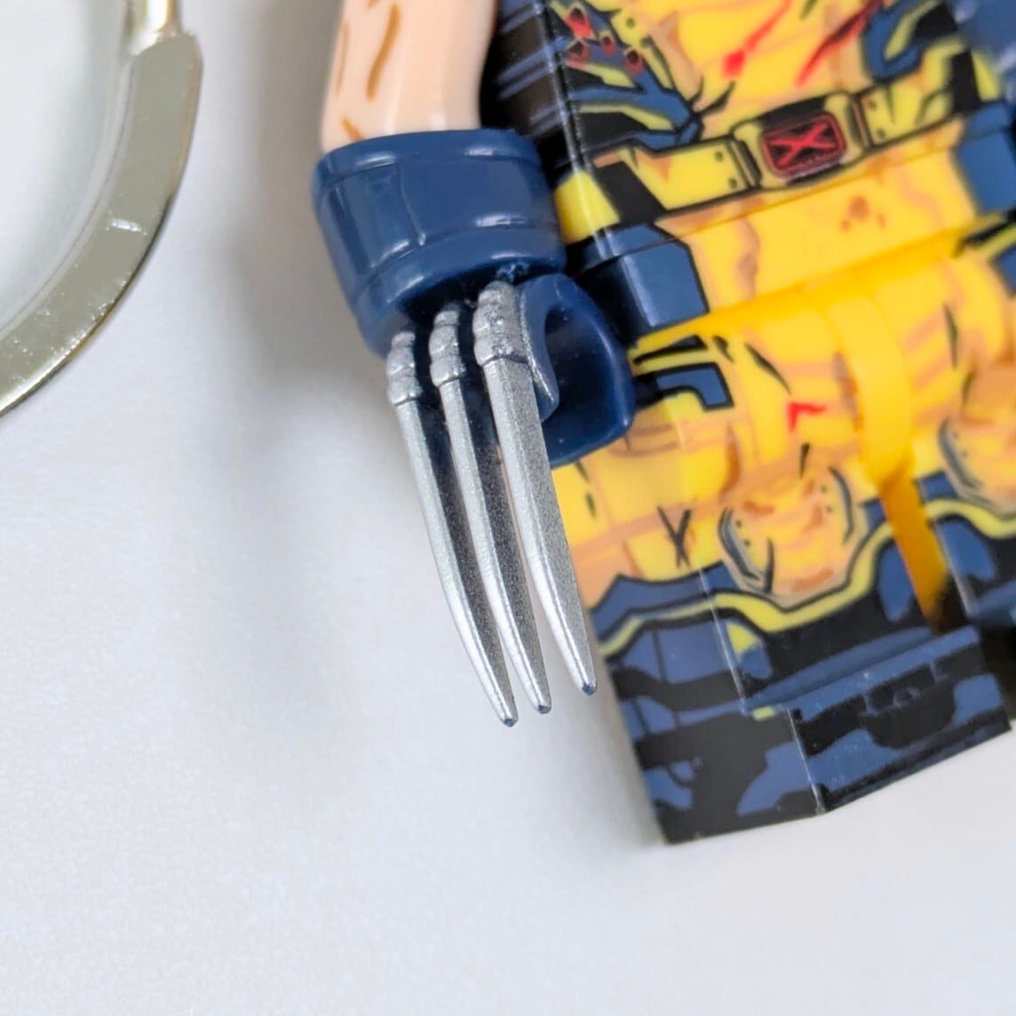 ♧☆ブロックフィギュアキーホルダー☆【 Wolverine ( ウルヴァリン