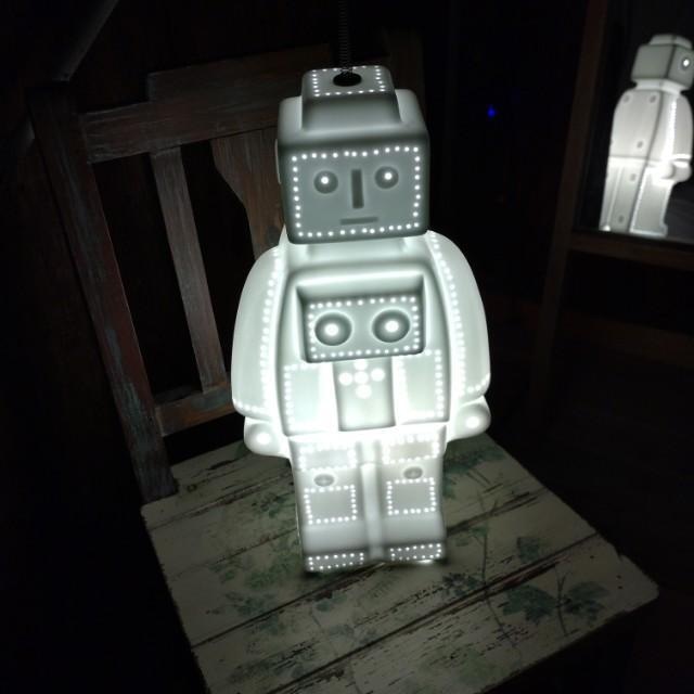 ダルトン ポーセリンロボットライト ポーセリン スチール ホワイト 照明 アクセントライト 雰囲気 インテリア ダルトン ポーセリンロボットライト ポーセリン スチール ホワイト 照明 アクセントライト 雰囲気 インテリア