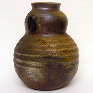 津軽金山焼・松風・一輪挿し・花瓶・No.171018-05・梱包サイズ60