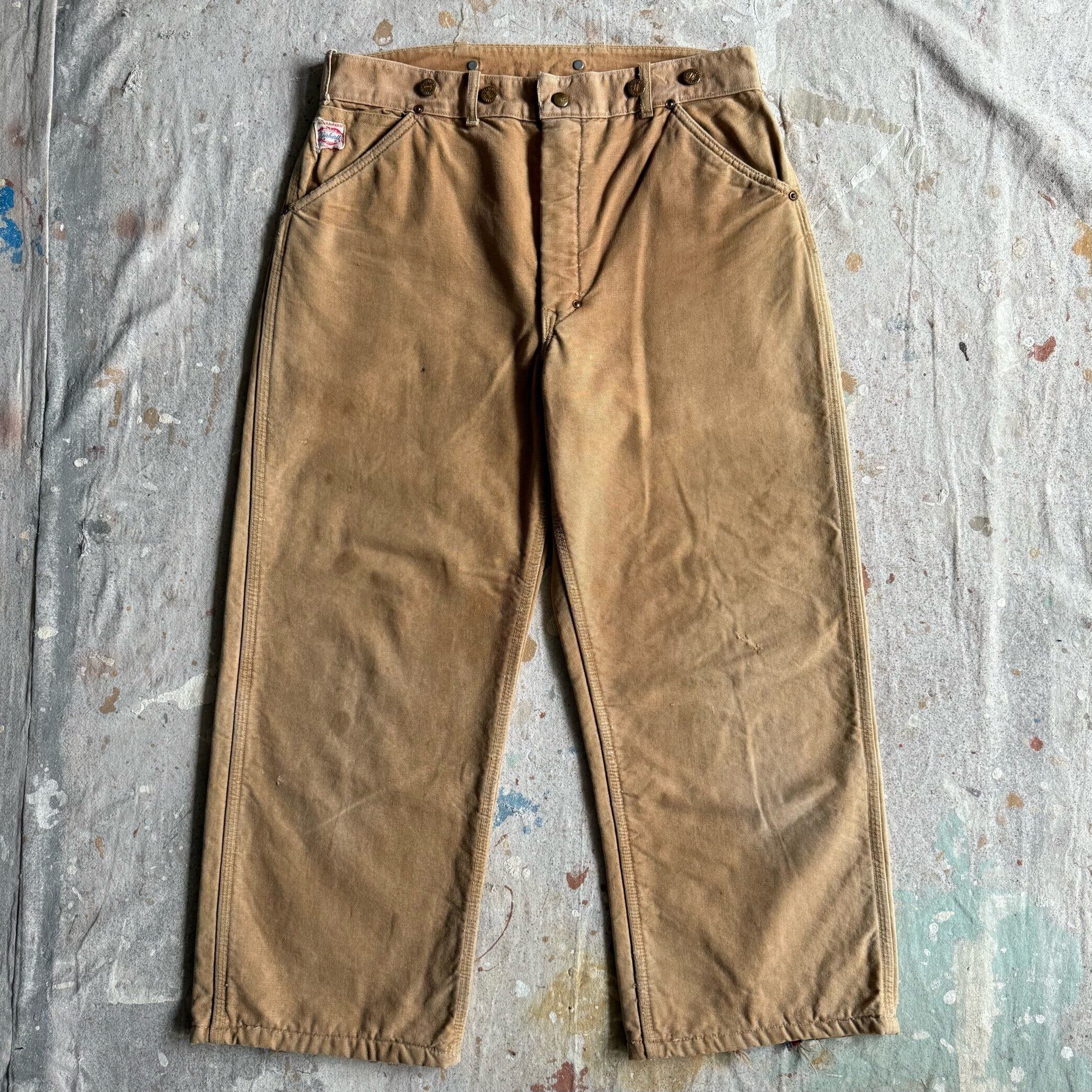 1960s CARHARTT ハートタグ W34L27 Z50