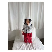 【取寄】PEPPER フリースパーカーベスト|冬服|韓国子供服