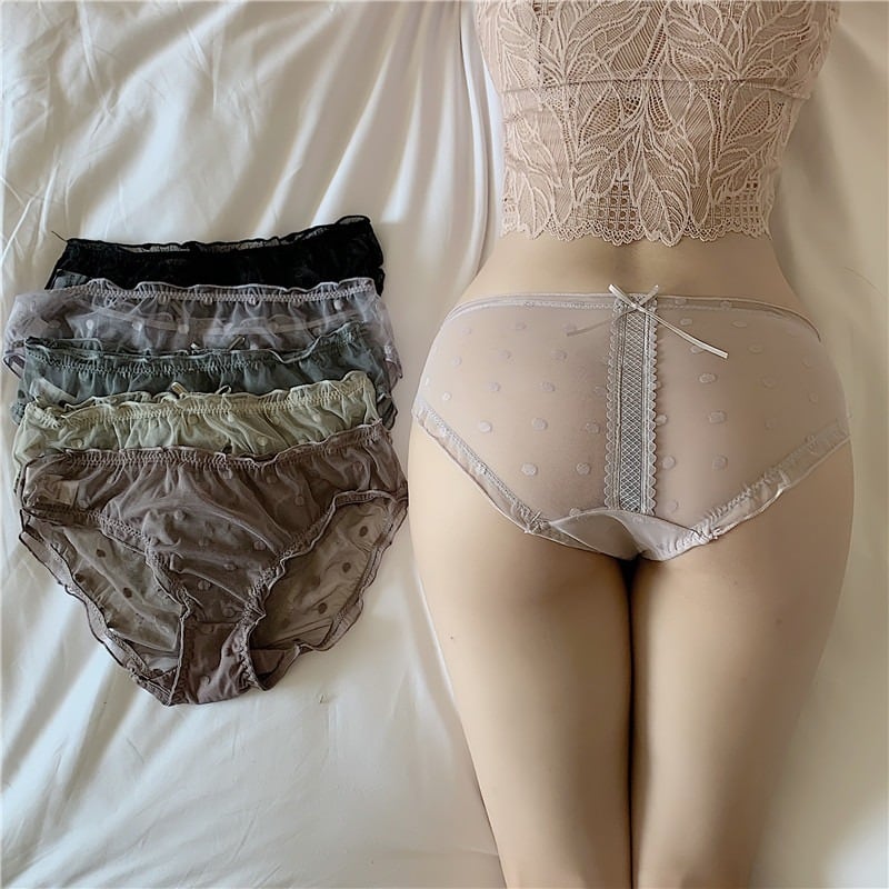 メッシュリボン水玉ウェスト YY-ファッション86012643510