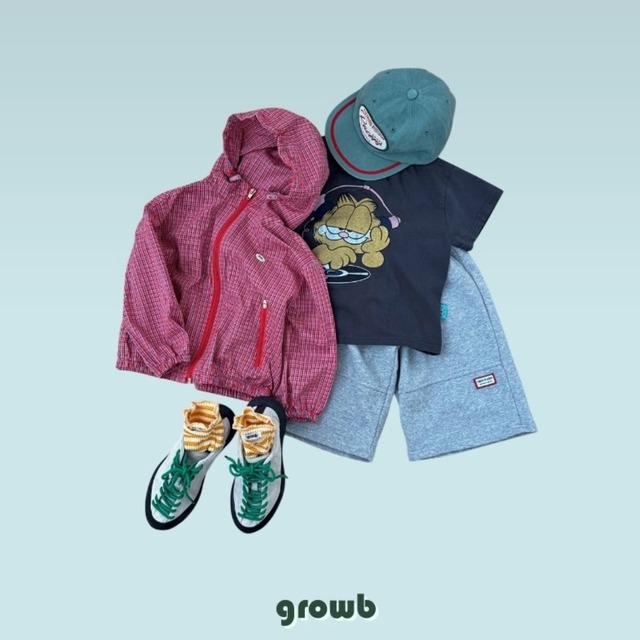 《送料無料》予約:ミュージックT半袖【growb】※アダルトサイズ