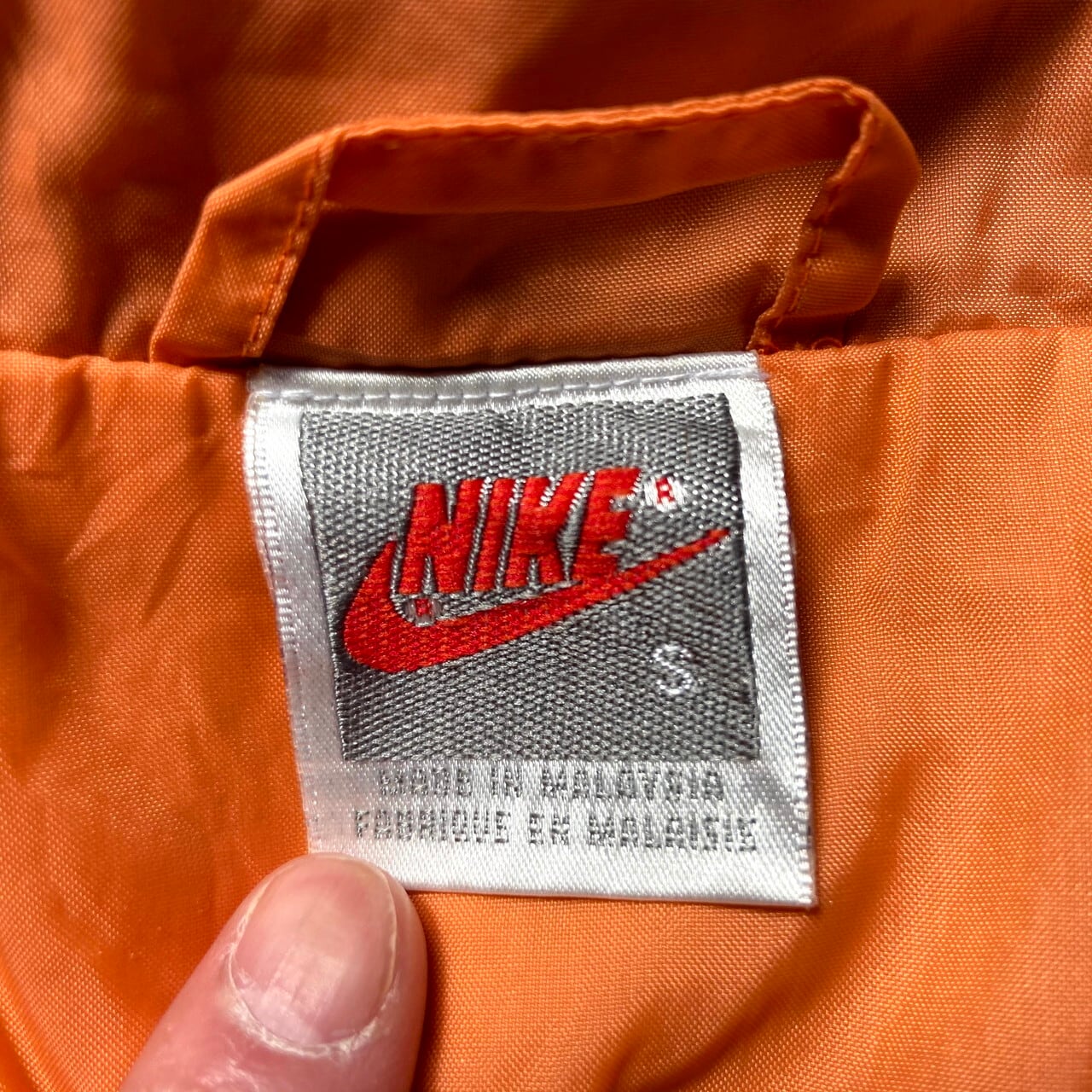 90sヴィンテージ 銀タグ ナイキ NIKE バックロゴ ナイロン アノラック