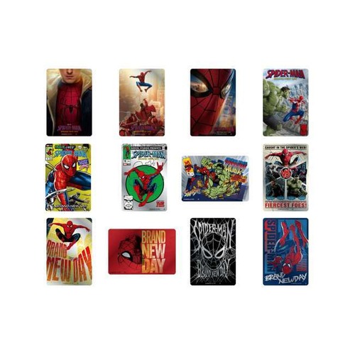 マーベル スパイダーマン : ブランド・ニュー・デイ メタリックカードコレクション 全12種 未開封