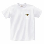 Tシャツ　胸元　ちわわつちのこ　そんな目でこっち見ないで　ホワイト　S/M/L/XL