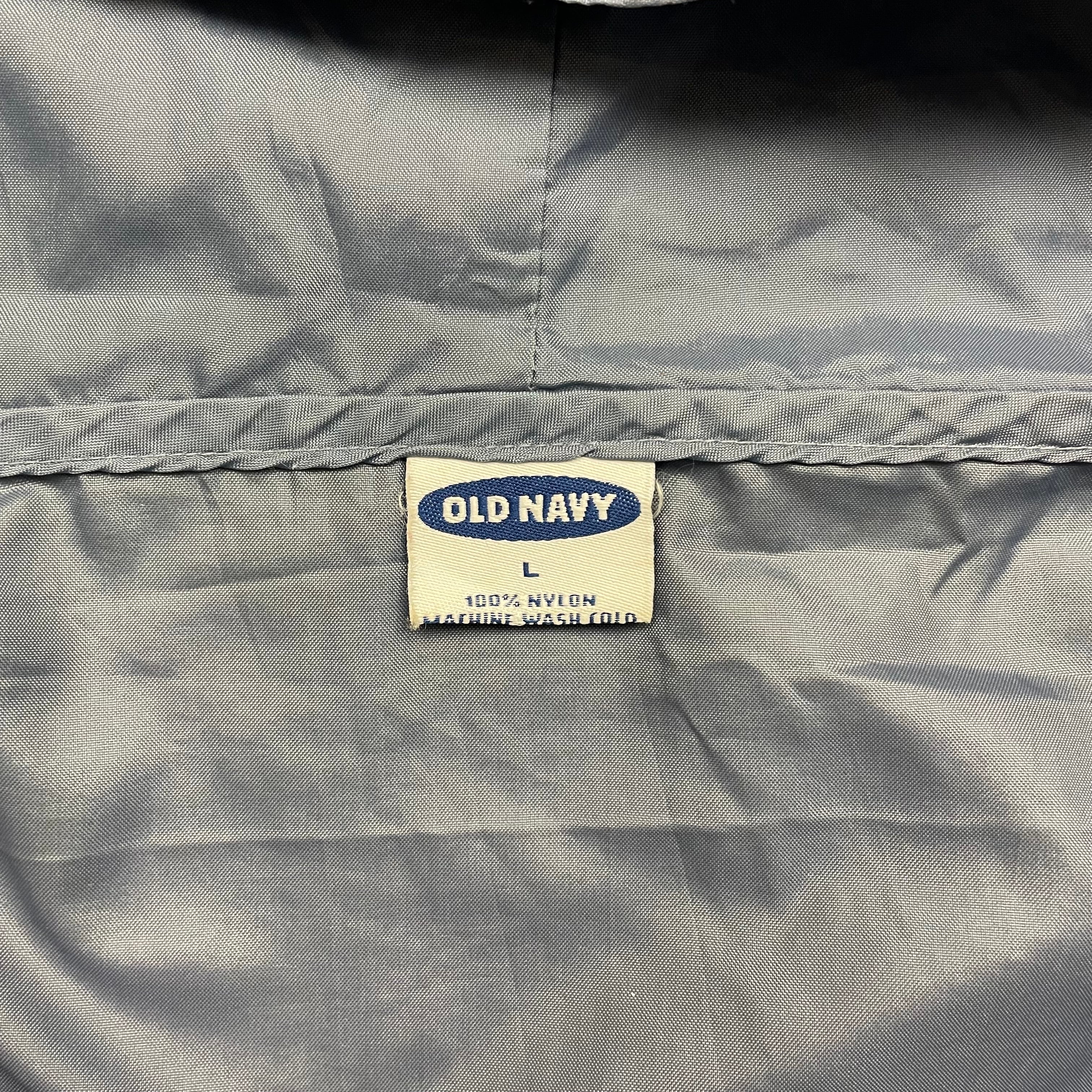 L》OLD NAVY オールドネイビー ナイロン アノラックパーカー L》OLD NAVY オールドネイビー ナイロン アノラックパーカー