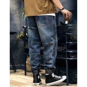 Tapered denim jogger pants 1303