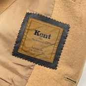 80s Kent ケント 金ボタン 段返3B 背抜き ウール テーラードジャケット 170-87-75/キャメル系 メンズ ビンテージ VAN JAC