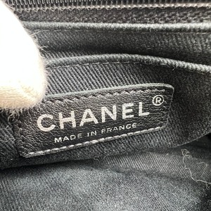 CHANEL シャネル ココマーク マトラッセ レザー ショルダーバッグ ブラック A-12412