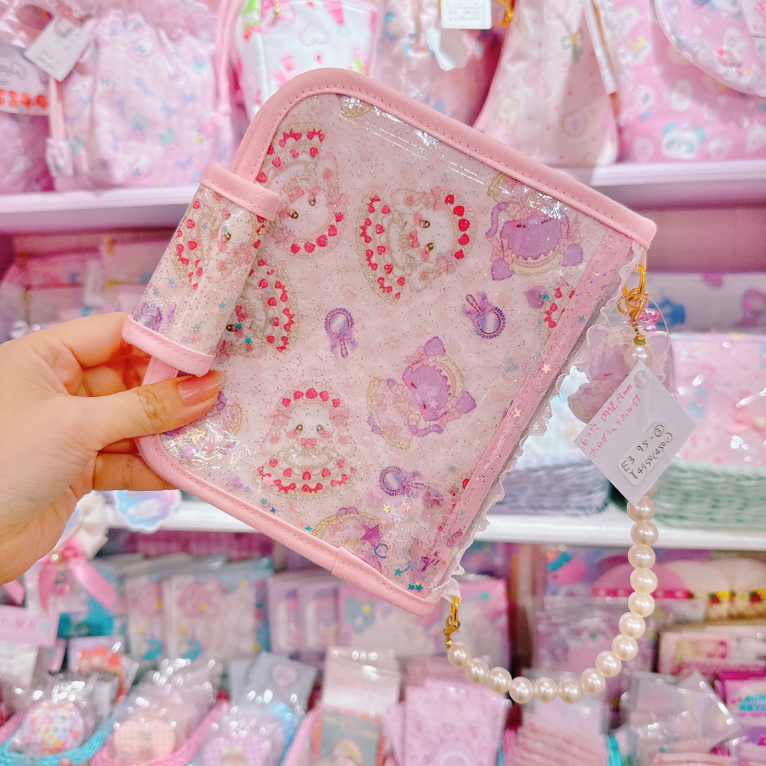 【E3】95-3 6穴シール帳（リフィル付き）