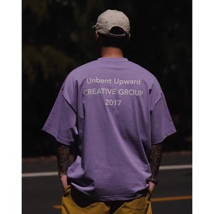 Back logo oversized tee1018