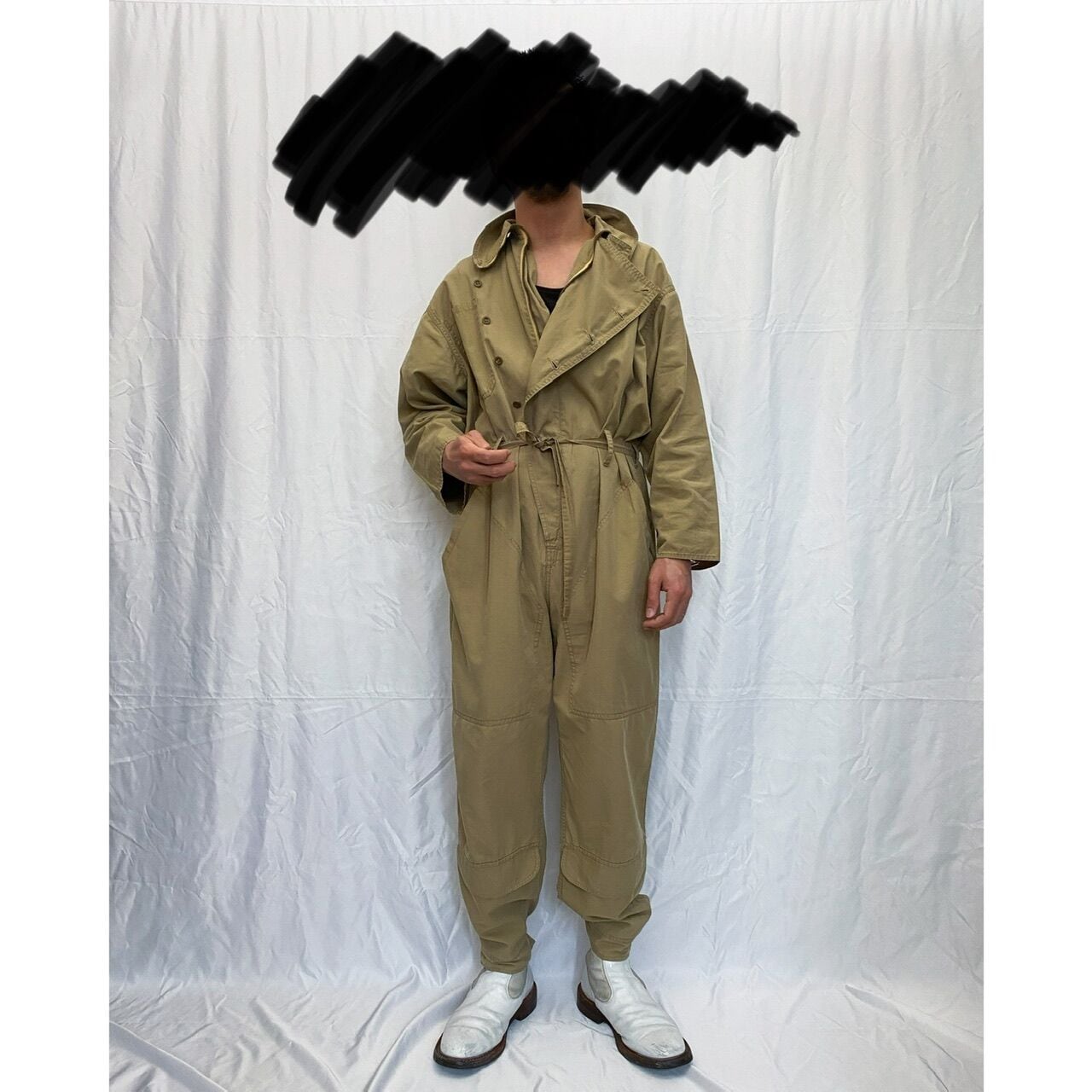 90s Katharine Hamnett　Gimmick Jump Suits KATHARINE HAMNETT LONDON Summer Flight Jump Suit | jose