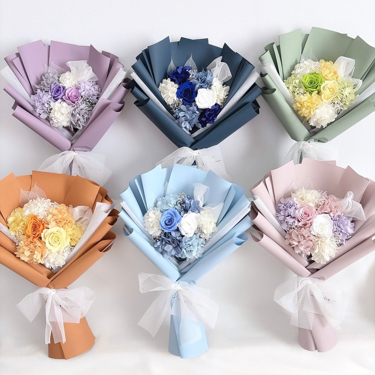 wrapping bouquet - mix color -