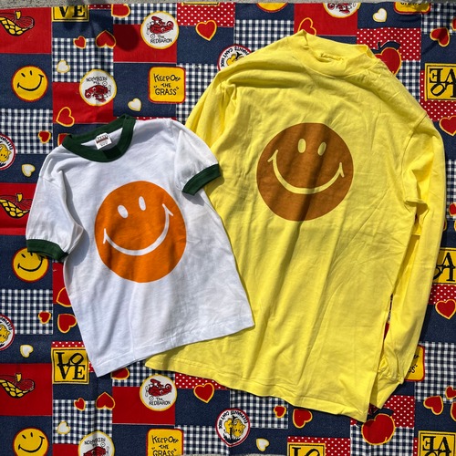 Original Smiley Face Tee/80's Hanes