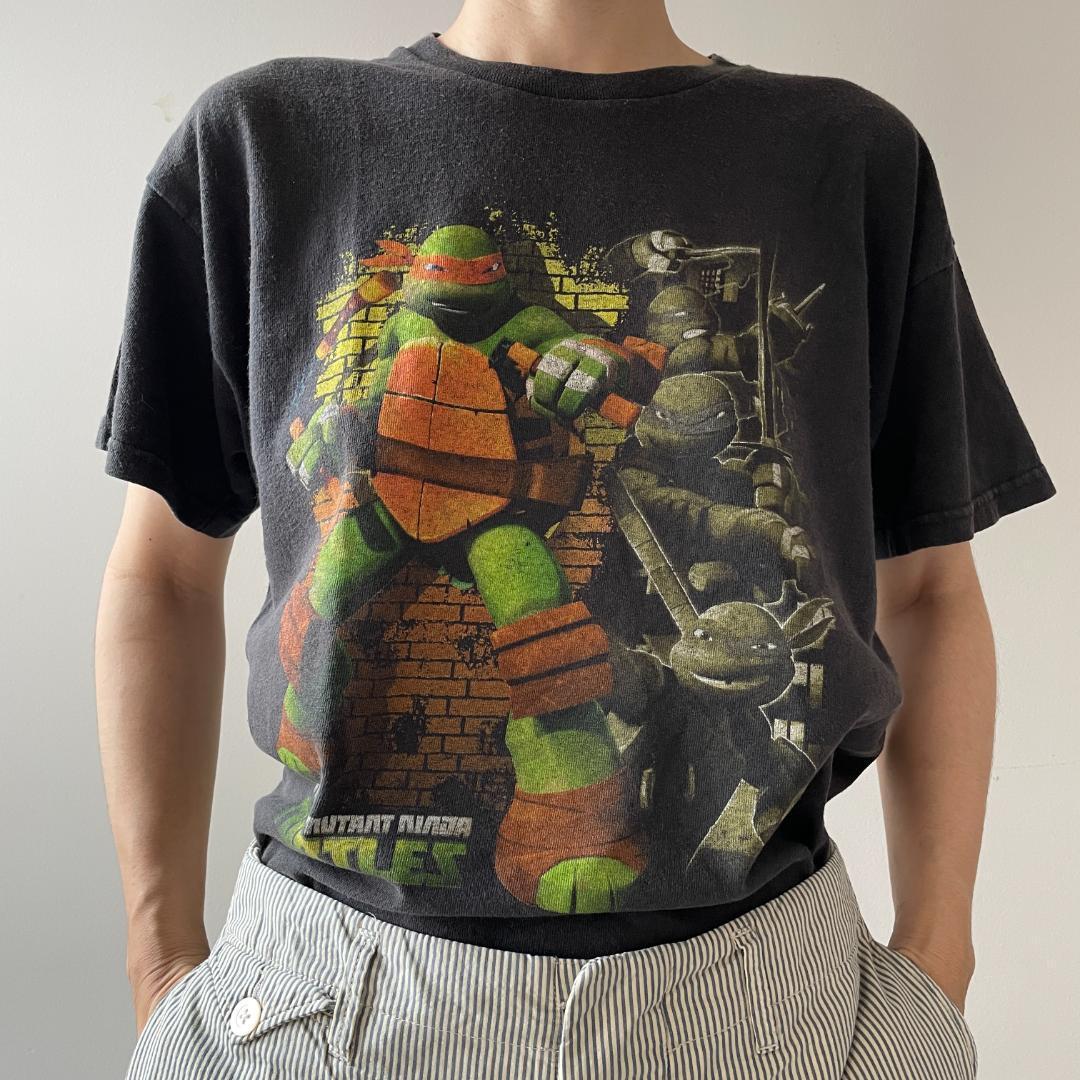 tGG257 10s Tシャツ ミュータントタートルズ アニメ 亀忍者