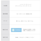 【お中元】レイヤー・リヴァイブフルーツチーズケーキ 6個ギフト
