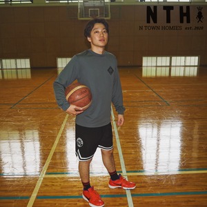 “PRACTICE PANTS(丸デザイン)”color Black×White