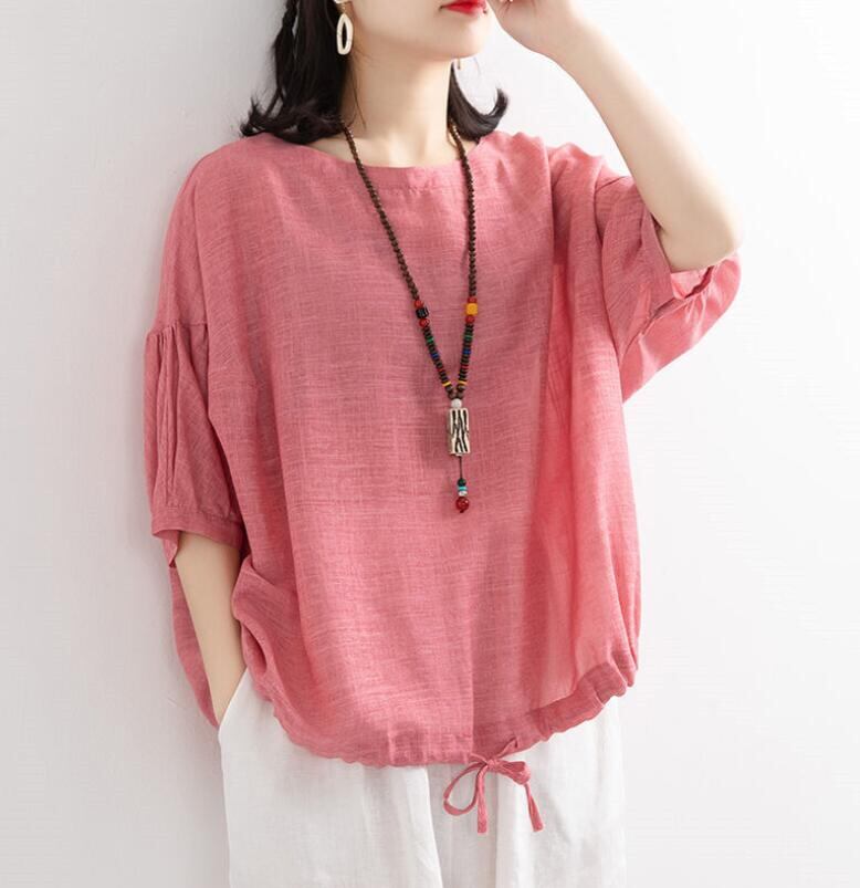 春夏新作 Tシャツ レディース トップス 可愛い 体型カバー トレーナー 大きいサイズ