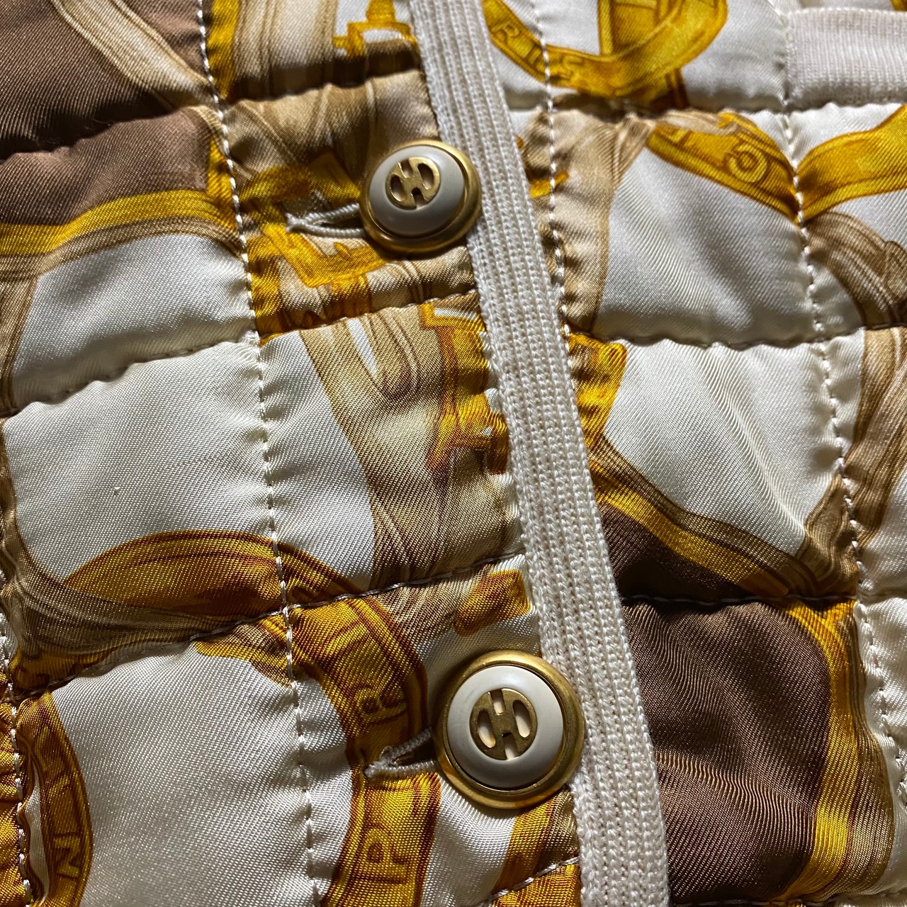 vintage CELINE no-collar scarf jacket