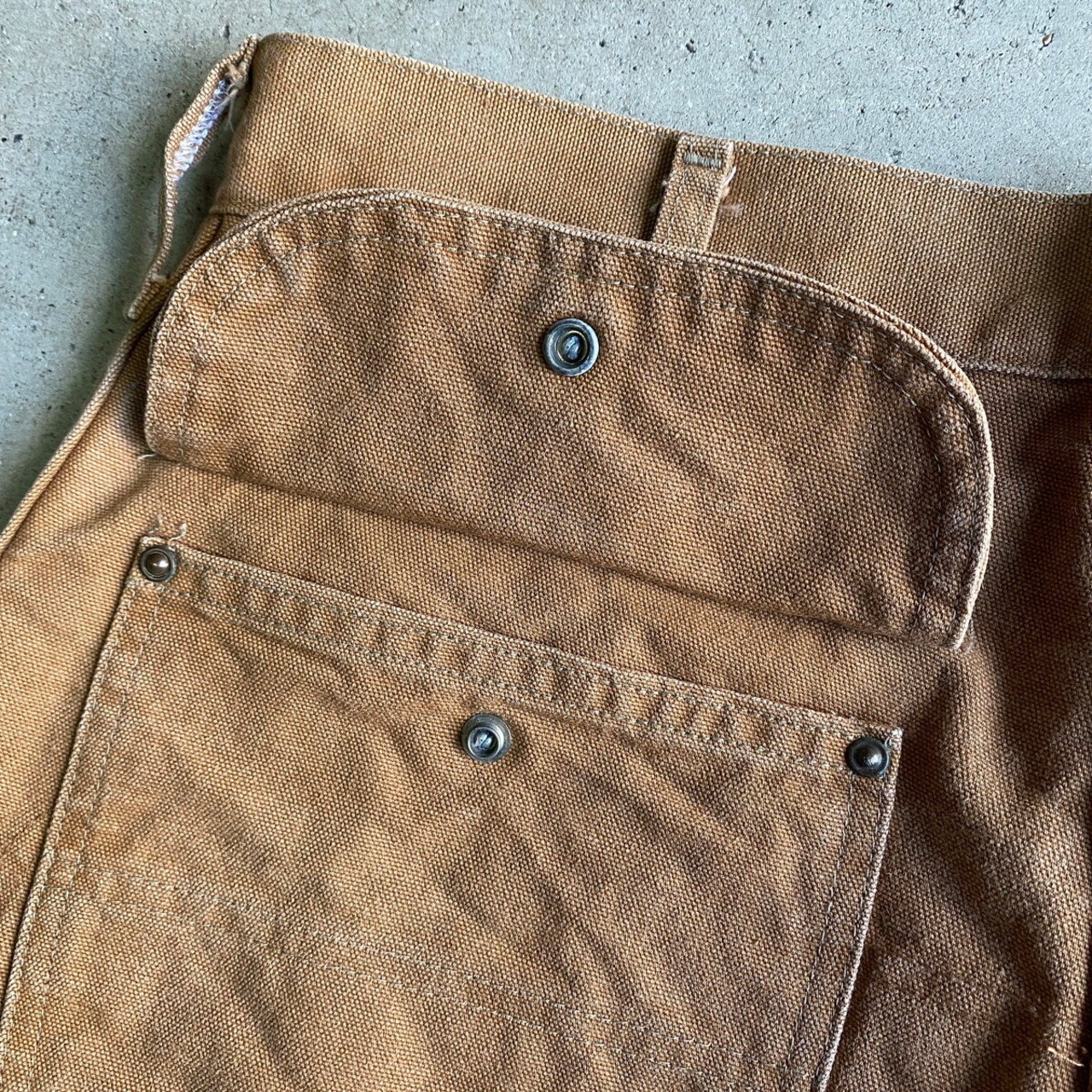 80〜90年代 USA製 Carhartt カーハート ダブルニー ダック地ワーク 