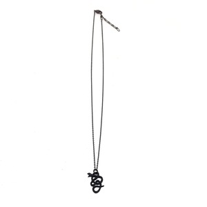 【BLACK COLLECTION】gunda<ガンダ>g NECKLACE/Small [ジーネックレス/スモール]