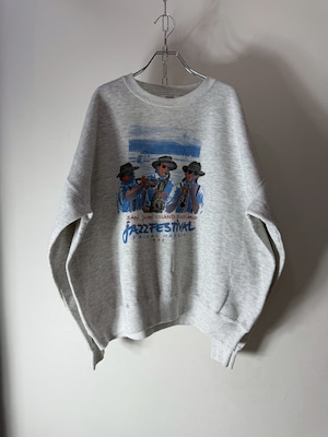 90’s USA made “JAZZ FESTIVAL” sweat shirt