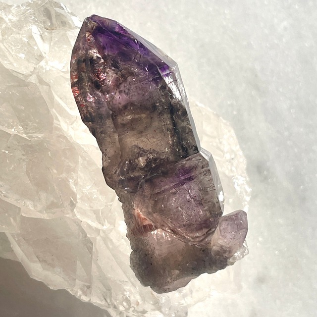 【超美石】【レア】ジンバブエ産　シャンガーンアメジスト（スーパーセブン）　1307